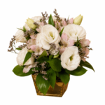 Arranjo de Flores do Campo em Tons Suaves