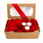 Kit de Velas Aromáticas e Pétalas de Rosas
