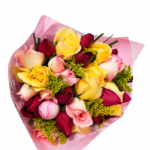 Buquê com 36 Rosas de Três Cores - Imagem 2