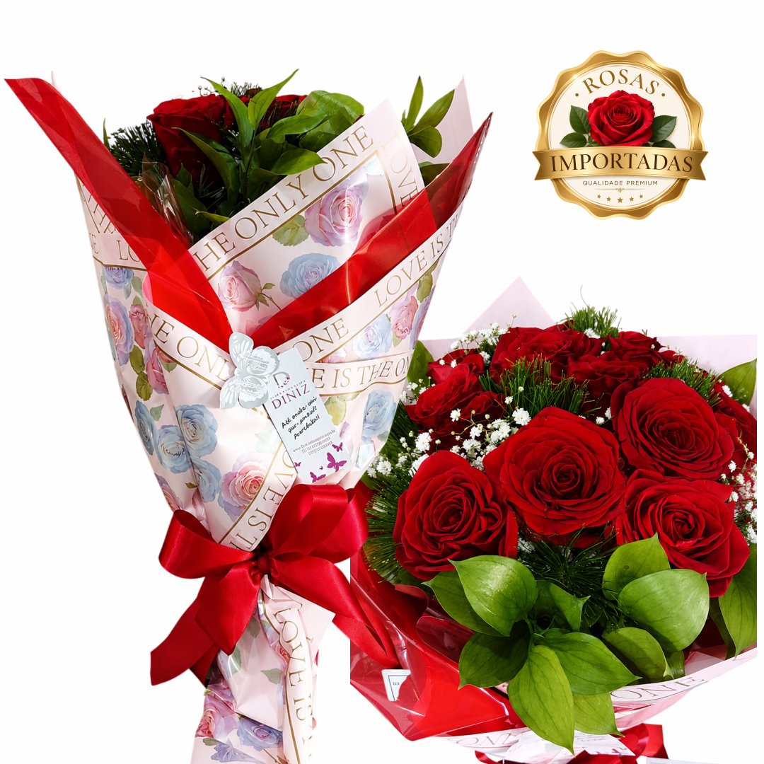 FLORICULTURA DINIZ - BUQUÊ AMOR INTENSO Buquê Amor Intenso - Imagem 1