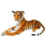 Tigre De Pelúcia Grande Safári