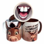 Caneca Burro Bocão