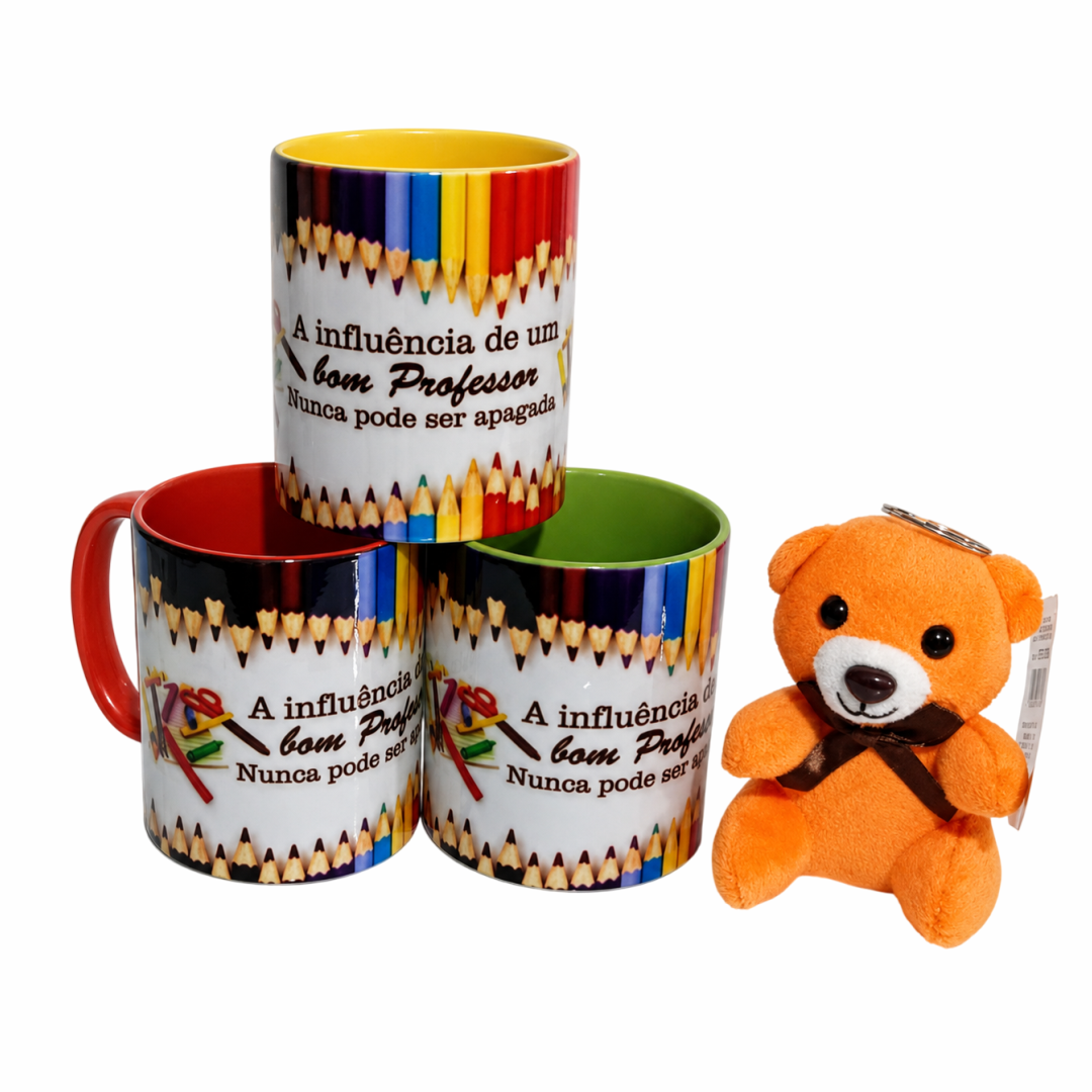 FLORICULTURA DINIZ - CANECA PROFESSOR INFLUENCIA Caneca Professor Influência - Imagem 1