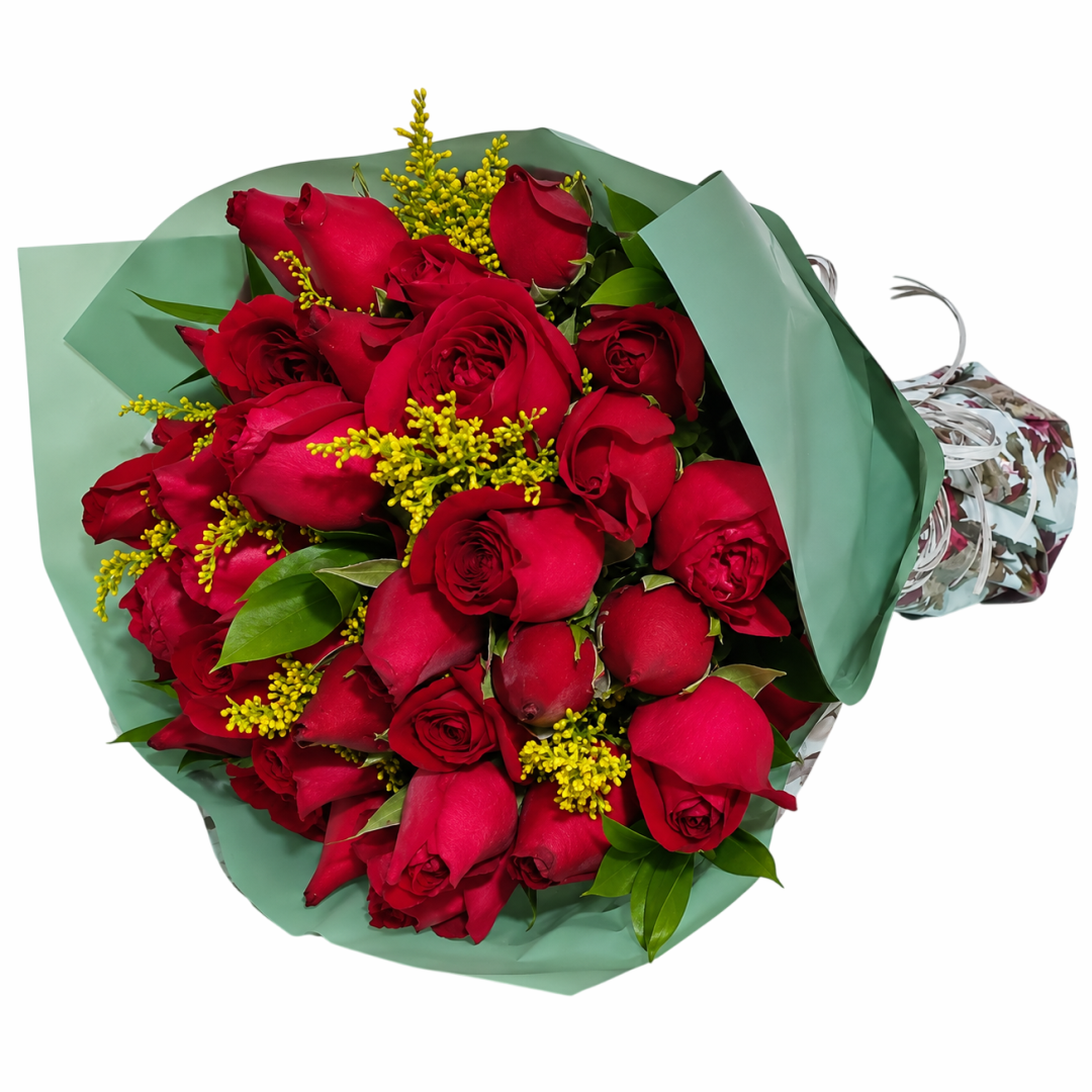 FLORICULTURA DINIZ - BUQUE 36 ROSAS Buquê de 36 Rosas Vermelhas - Imagem 1