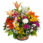 Arranjo Floral Alegria das Cores